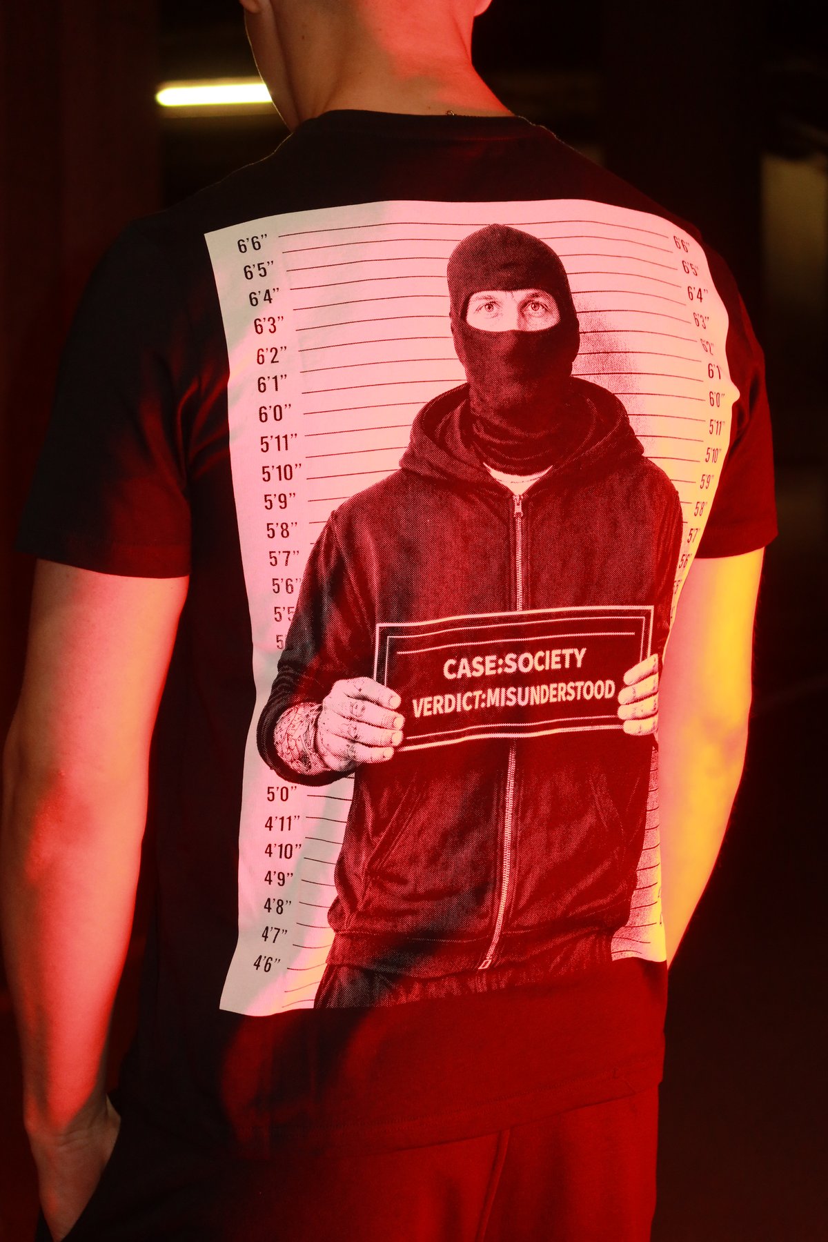 TNG T-Shirt Mugshot — back print